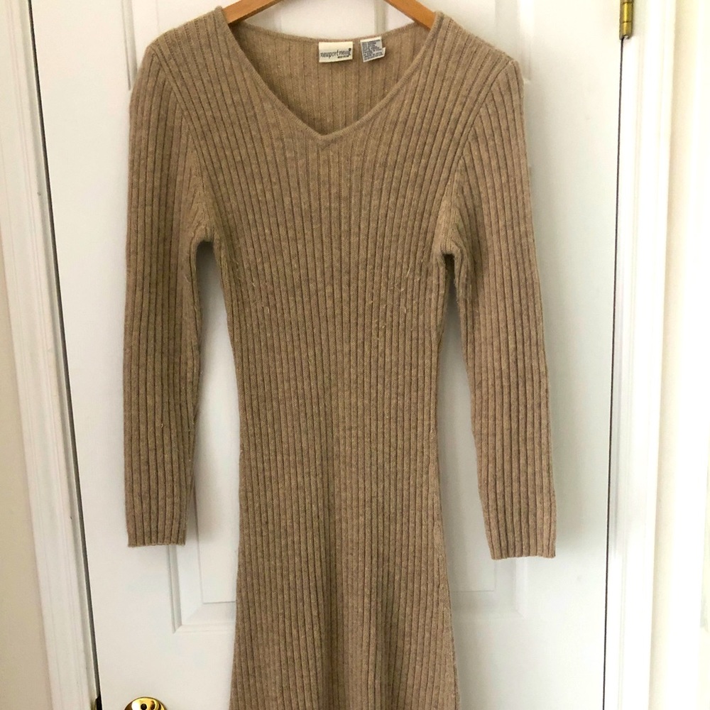 Newport News hygge dreams angora sweater maxi